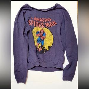 spider-man long sleeved shirt